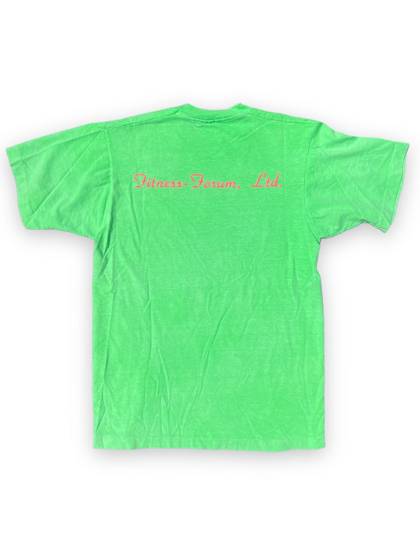 FITNESS FORUM NEON LIME TEE