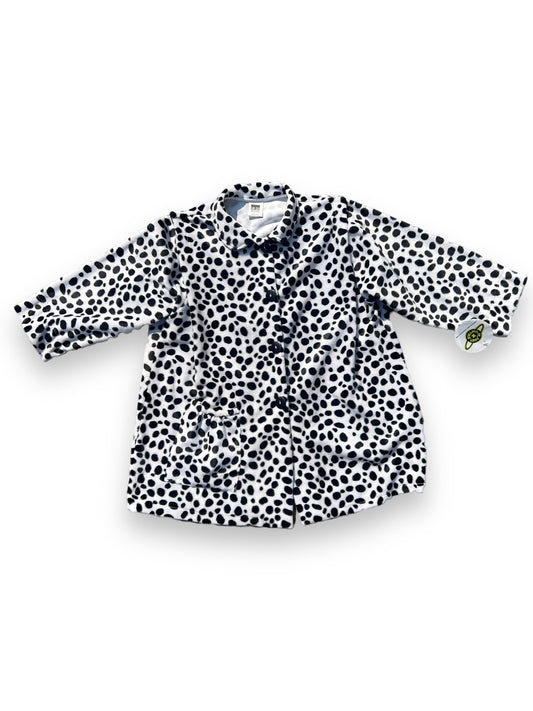 VILAY DALMATIAN FUZZY JACKET