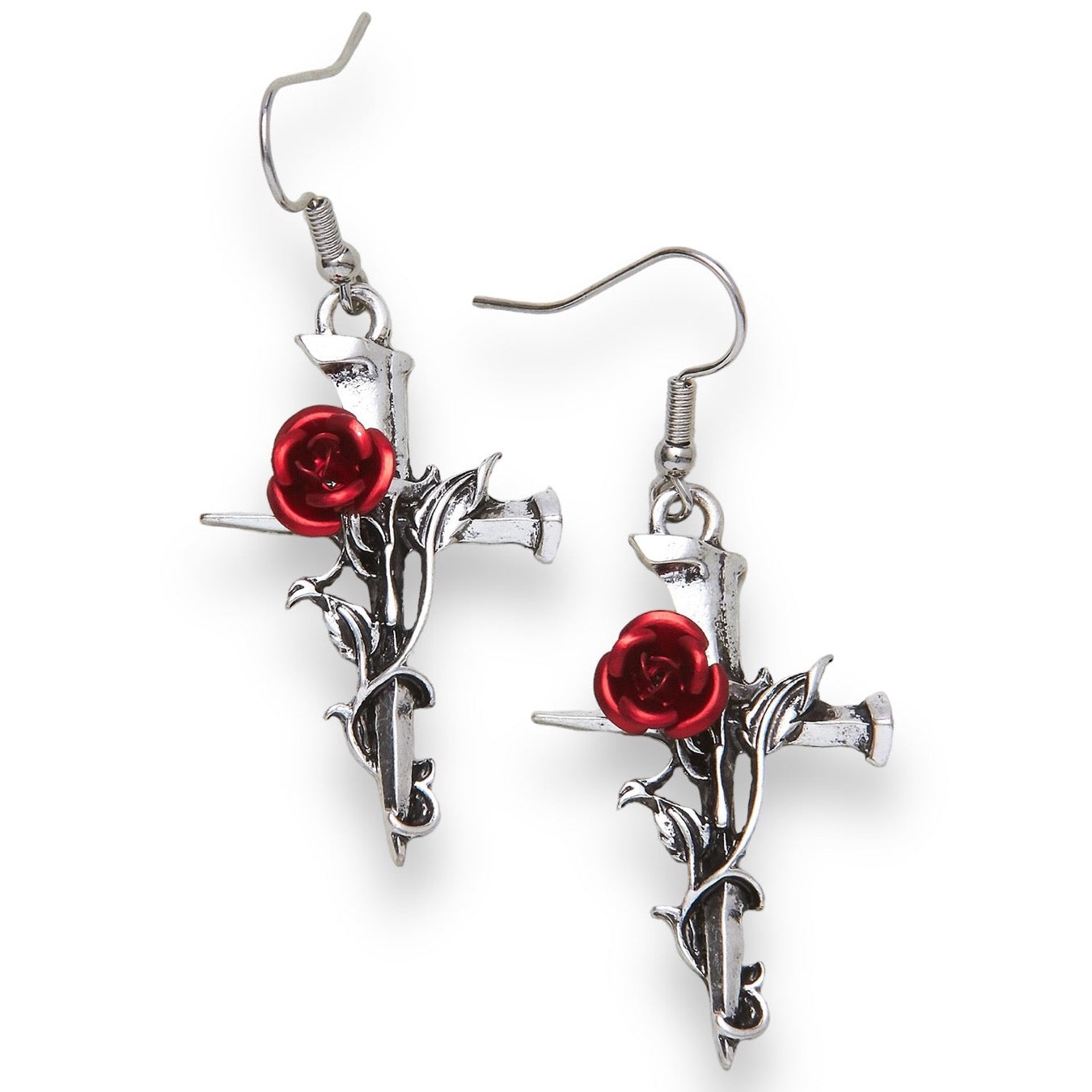 ROSE SPIKE EARRINGS