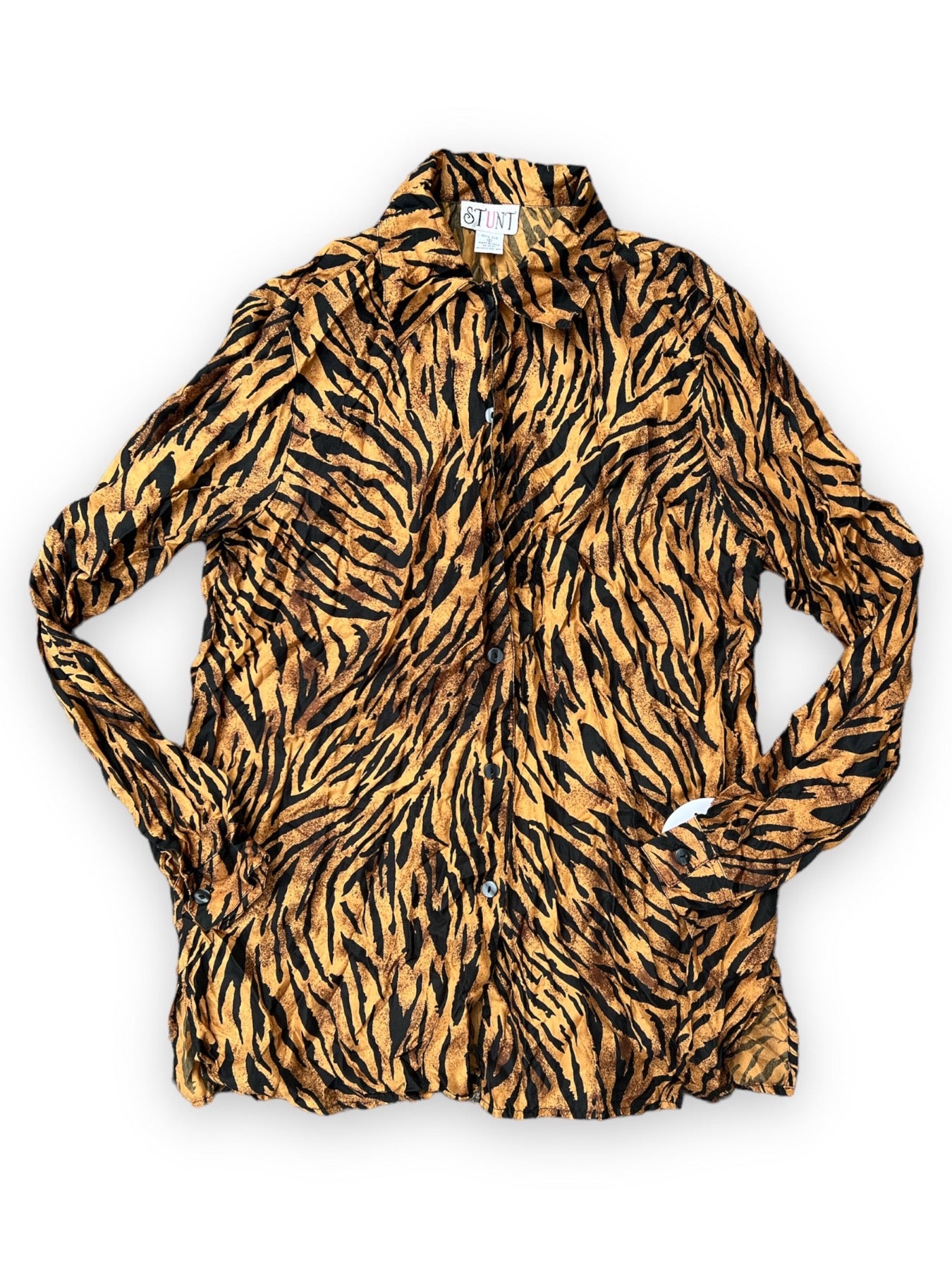 STUNT SILK TIGER TOP