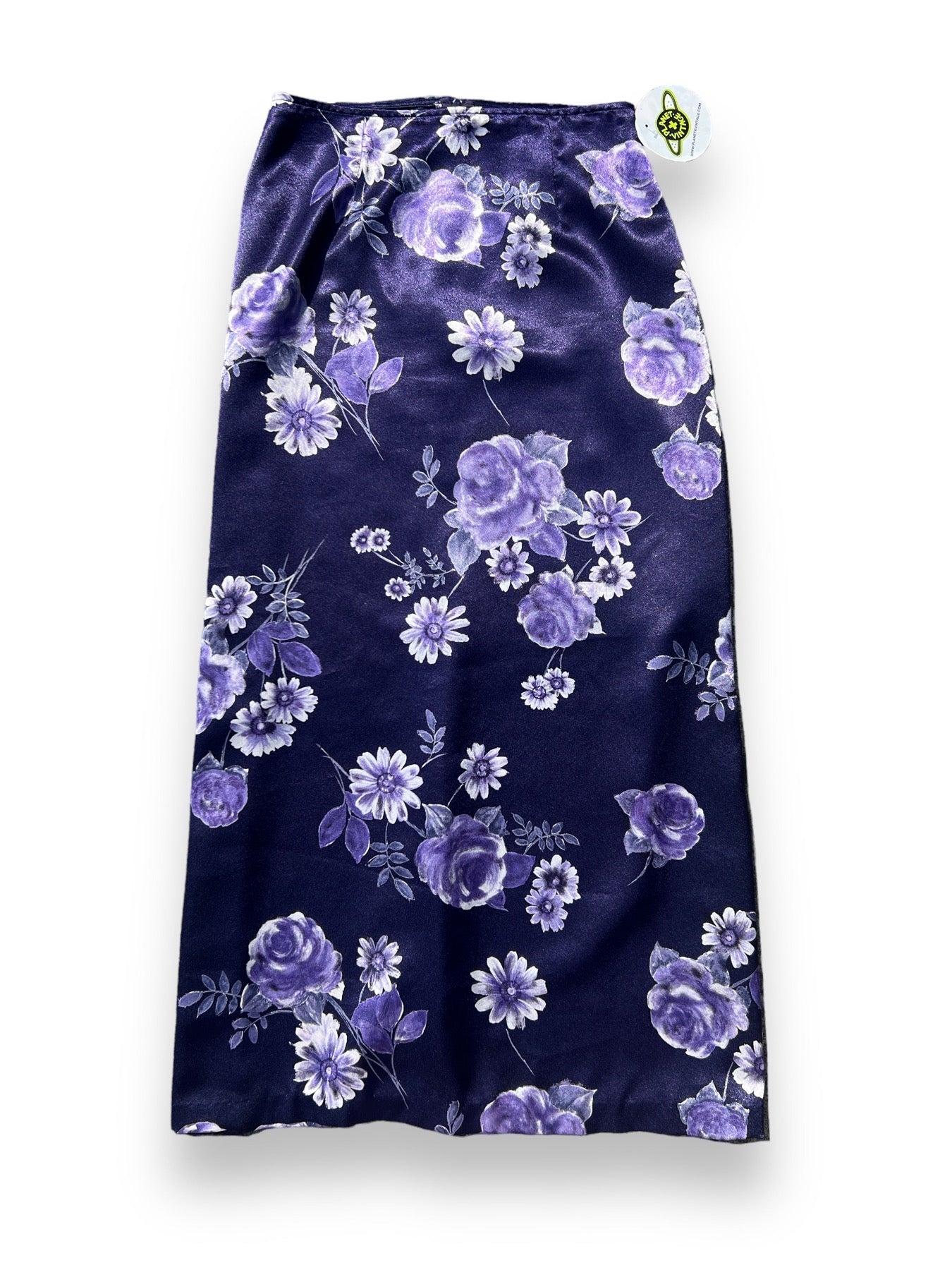 WRAPPER PURPLE FLORAL MAXI SKIRT