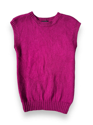 NORDSTROM MAGENTA SWEATER VEST