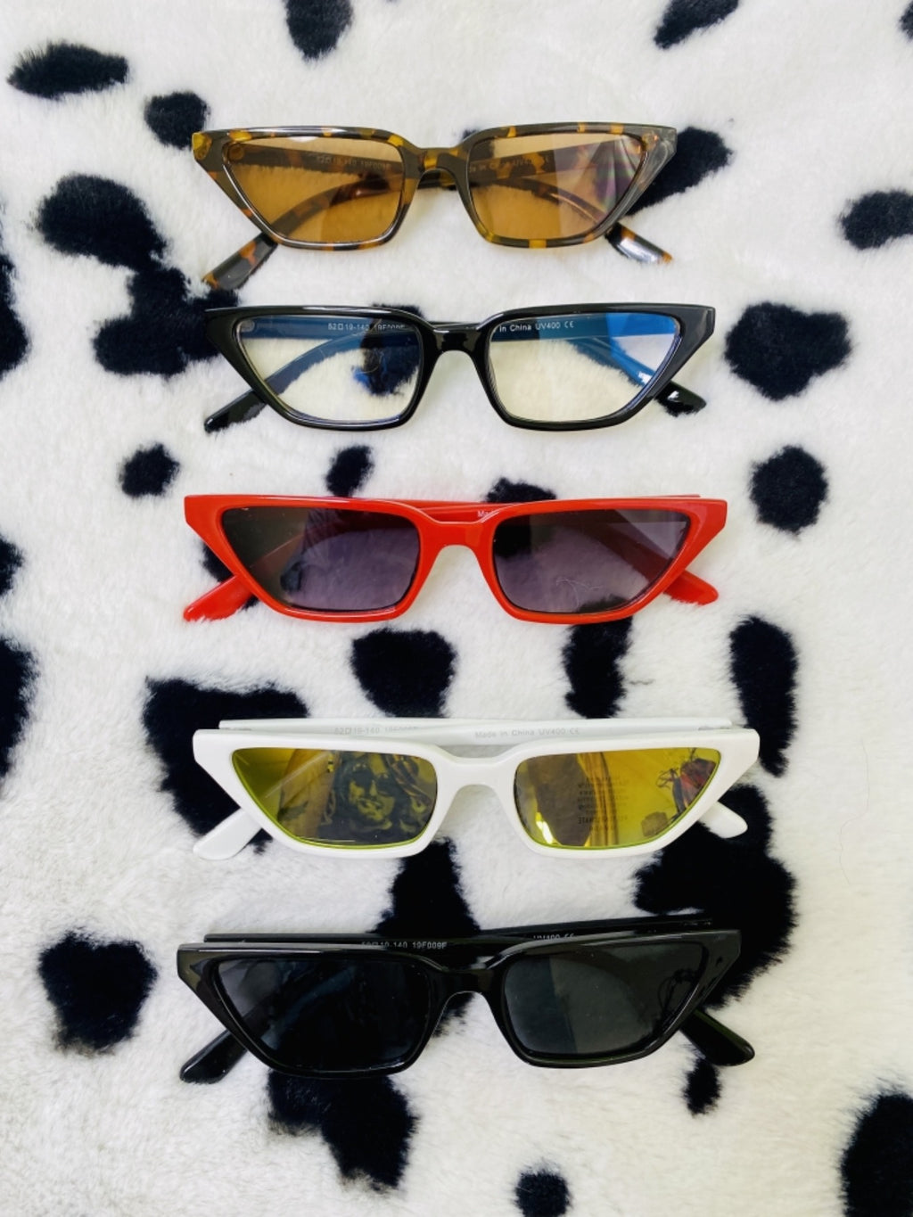 RECTANGLE CAT EYE SUNGLASSES