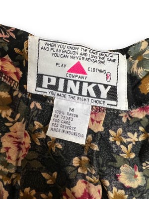 PINKY FLORAL TANK TOP