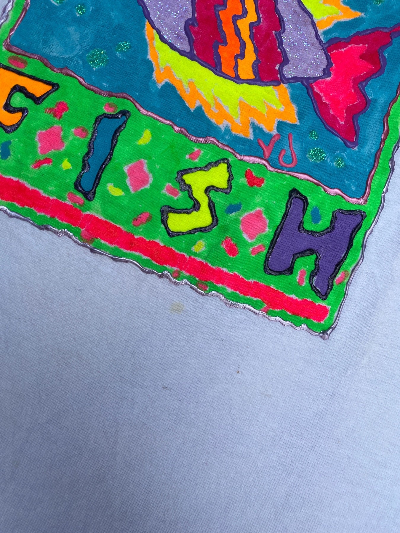 FISH 90s PUFFY PAINT TANK TOP