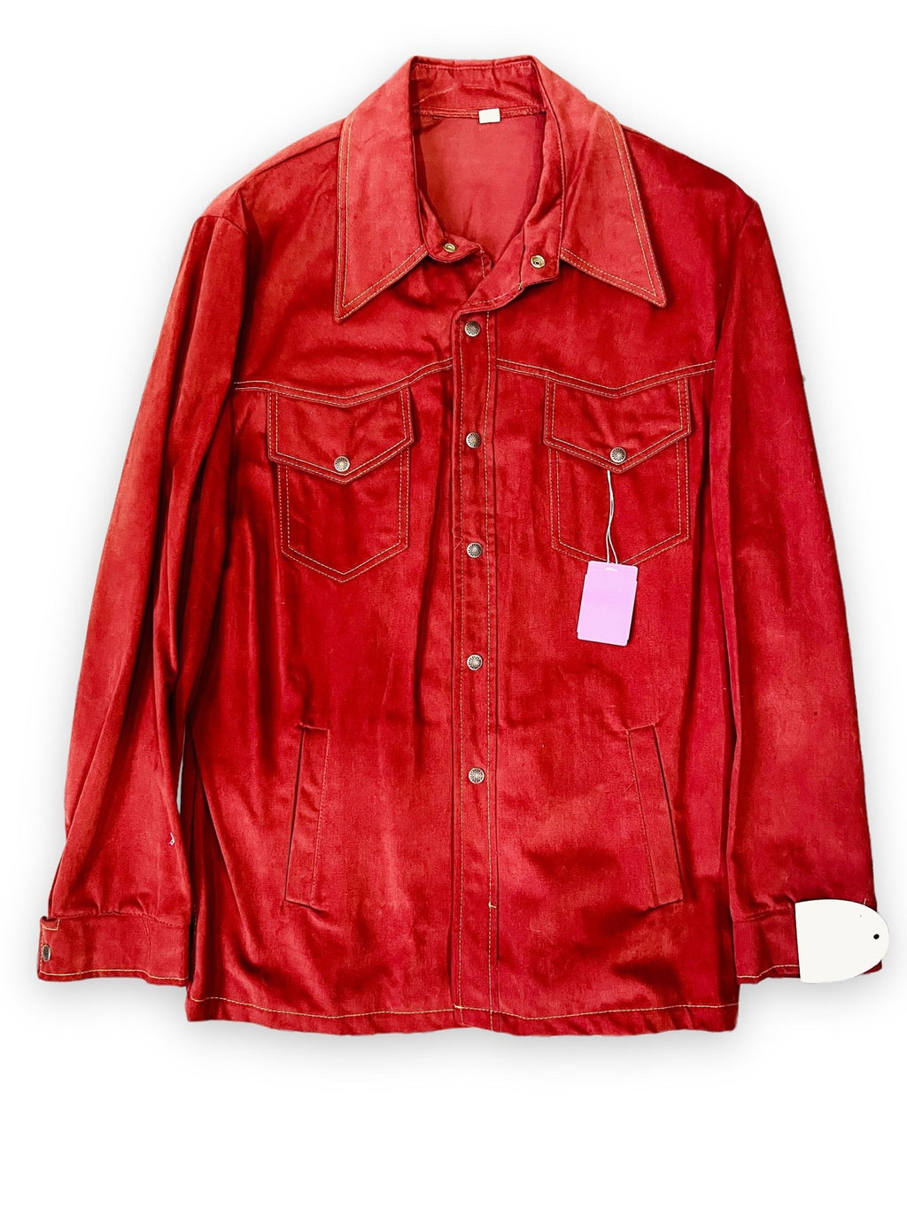 70s KING SIZE MAROON JACKET