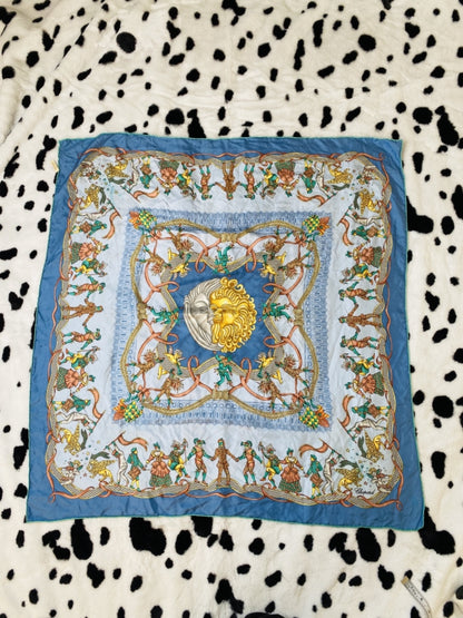 CHOPHARD COURT JESTER SILK SCARF