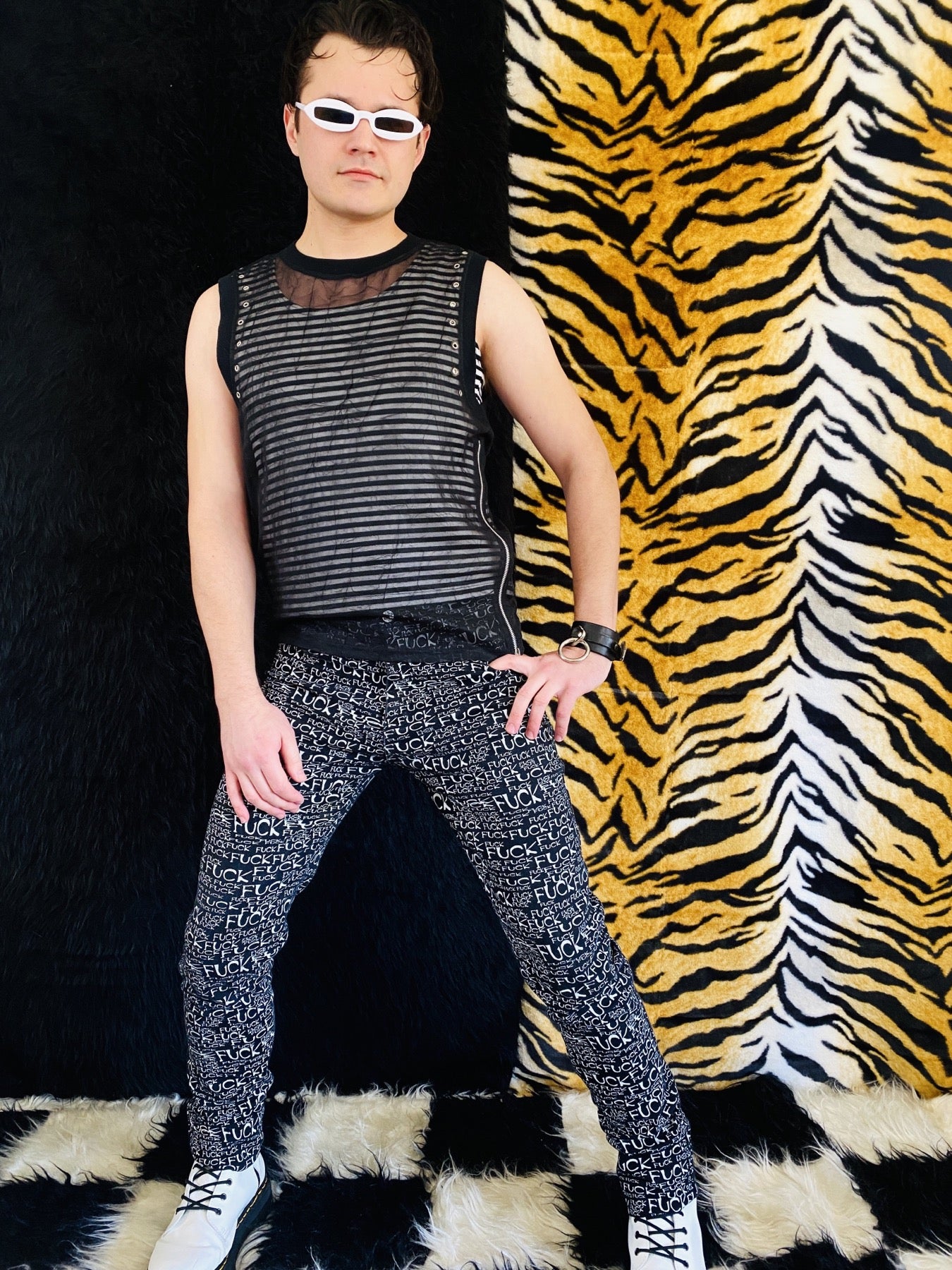 VIRGO STRIPED TANK TOP