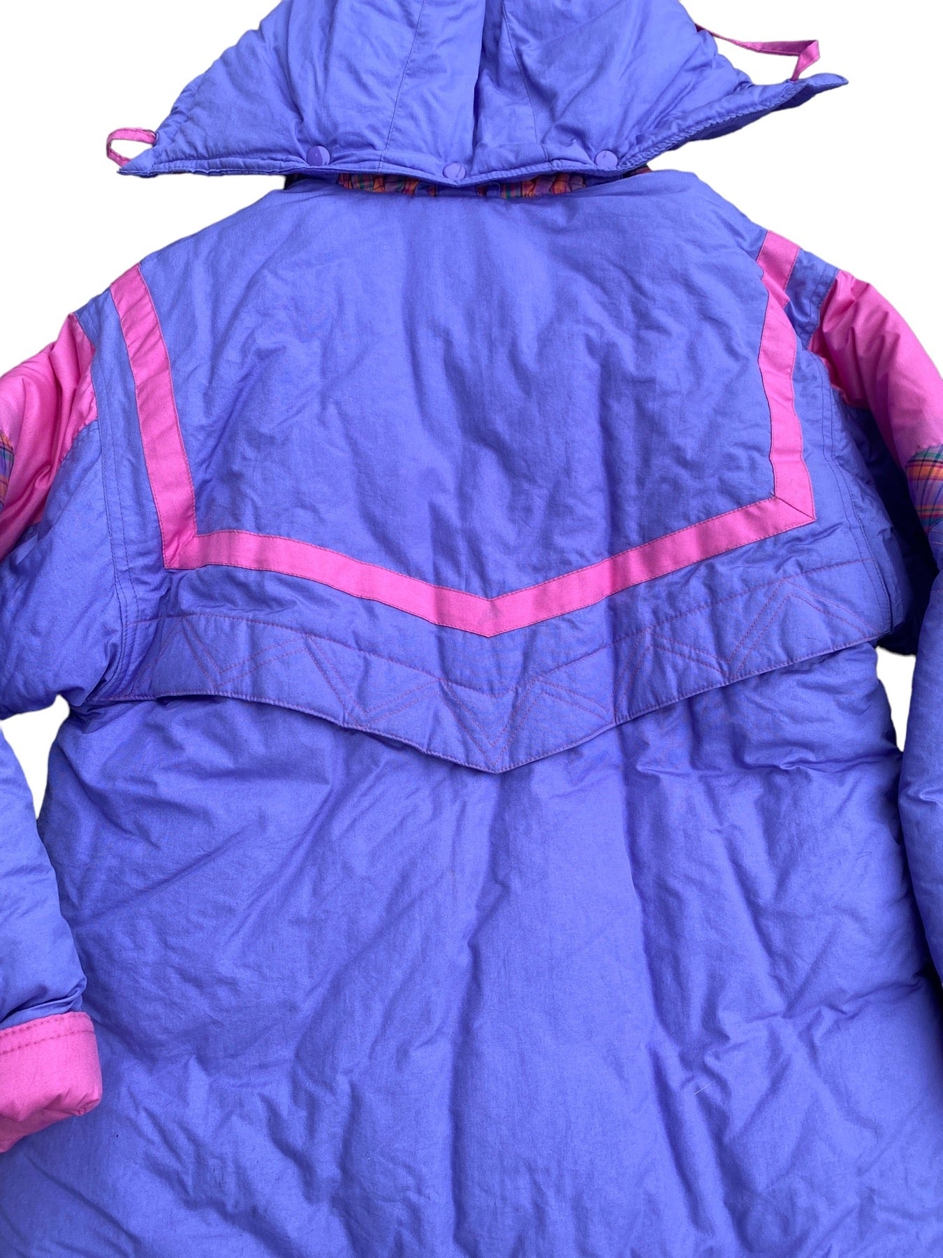 ASPEN PURPLE & PINK PUFFY JACKET