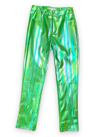 NEON PEARLIZED VINYL PANTS