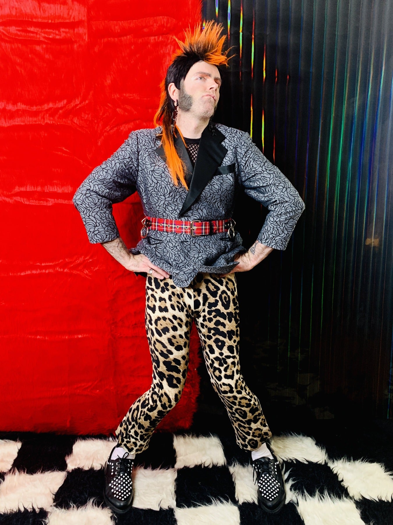 LEOPARD FLARE LEGGINGS