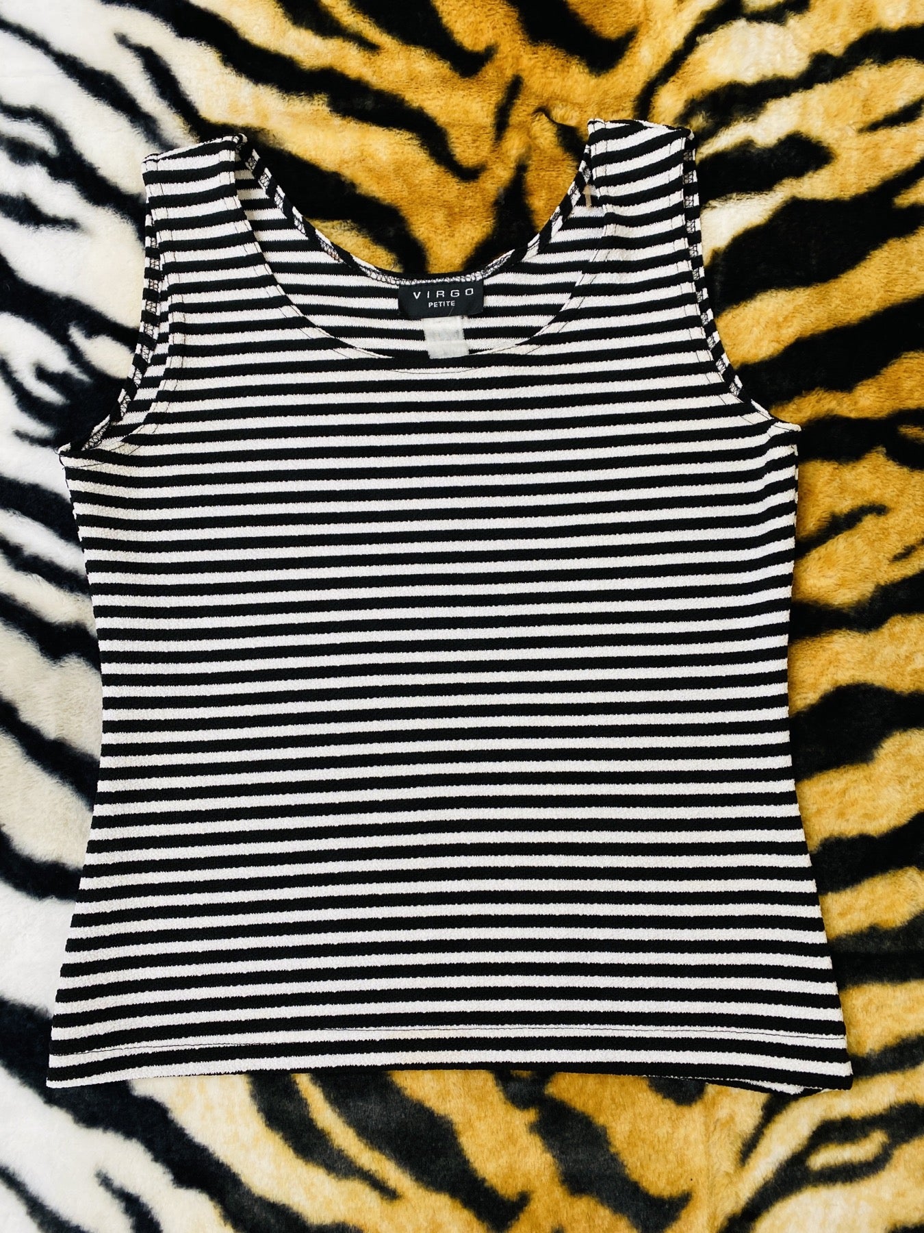 VIRGO STRIPED TANK TOP