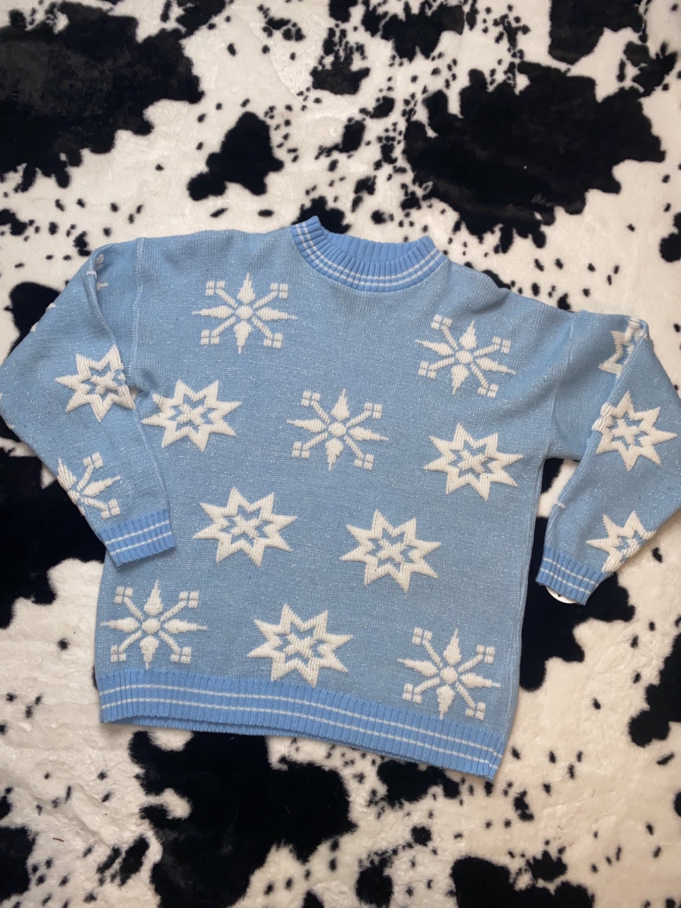 TURNING POINT SNOWFLAKE SWEATER