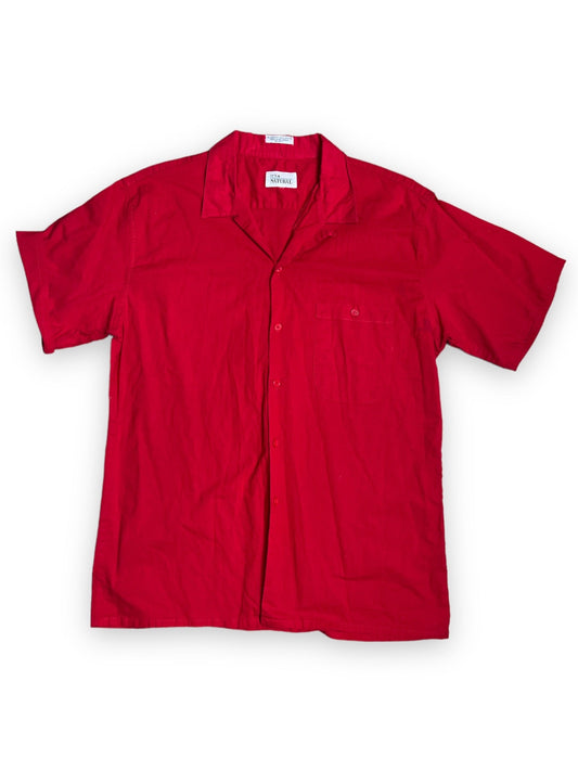 ITS A NATURAL RED SHORT SLEEVE SHIRT