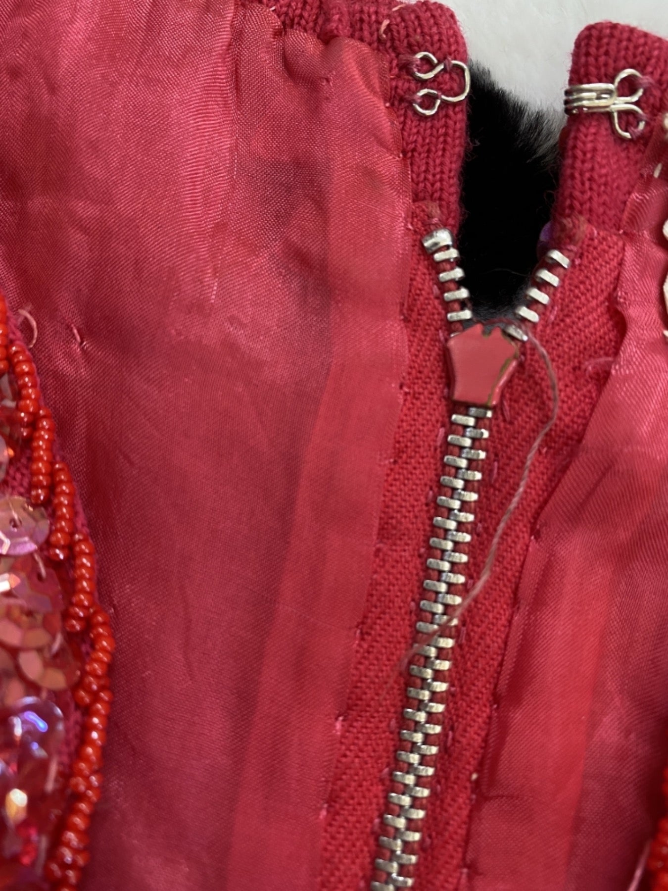 FORECAST BEADED WOOL PARTY TOP