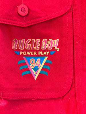 1994 RED BUGLE BOY CARGO SHORTS