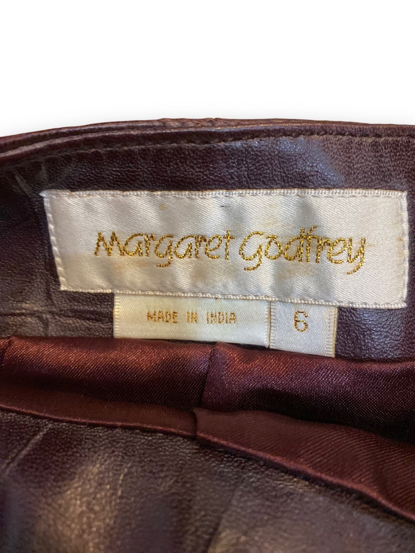 Margaret godfrey 2025 leather skirt