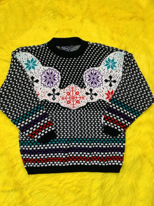 J J BROWNE SNOWFLAKE SWEATER