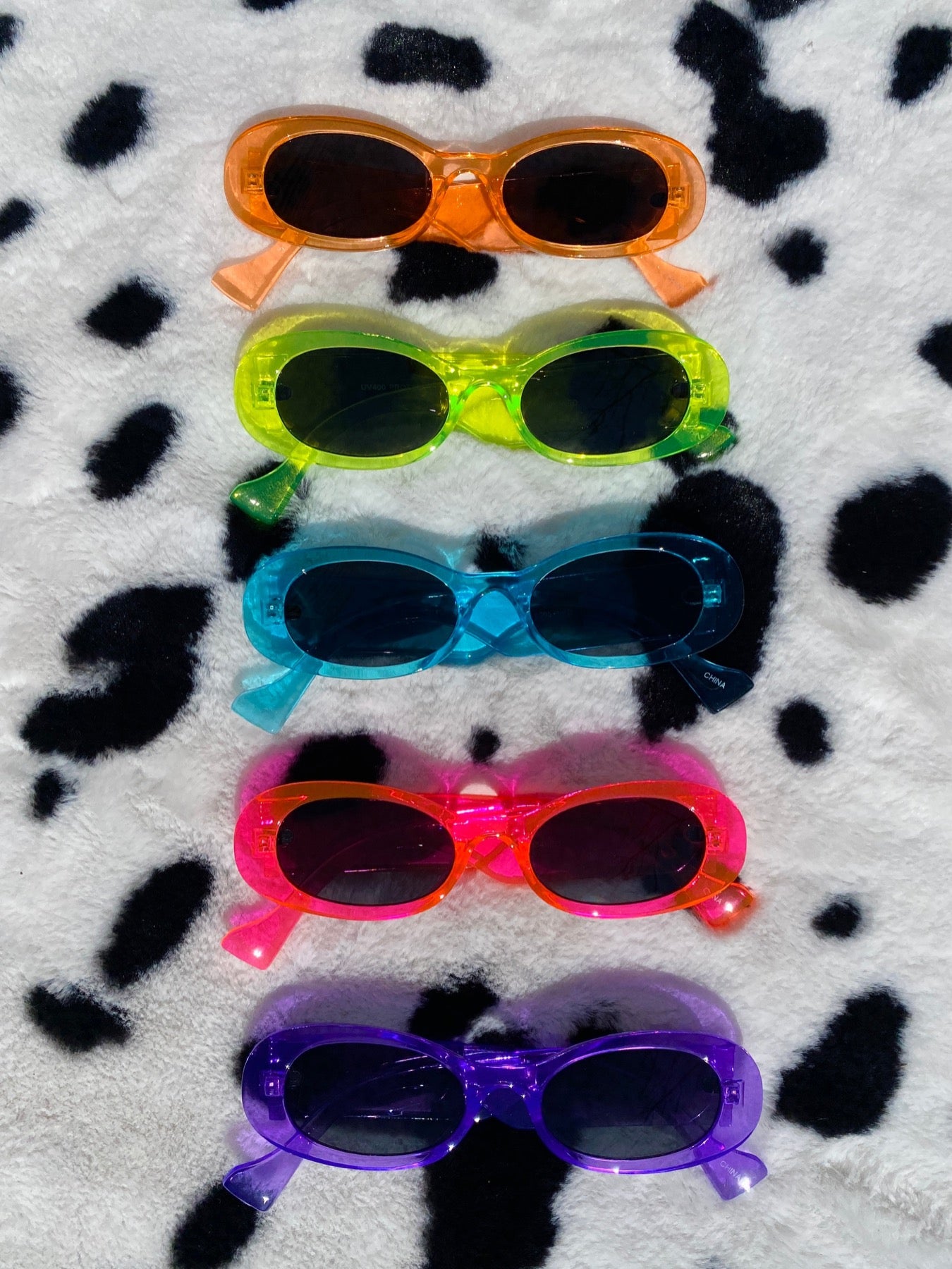 NEON COFFEE SHOP SUNGLASSES