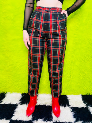 EVAN PICONE PLAID PANTS