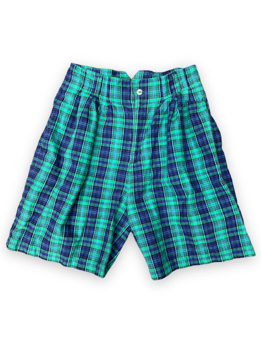 JUSTIN ALLEN PLAID SHORTS