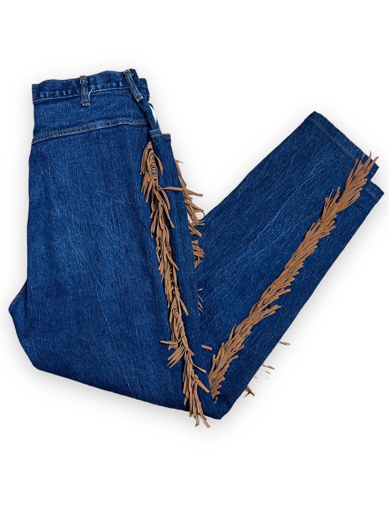 CAP FERRAT FRINGE JEANS