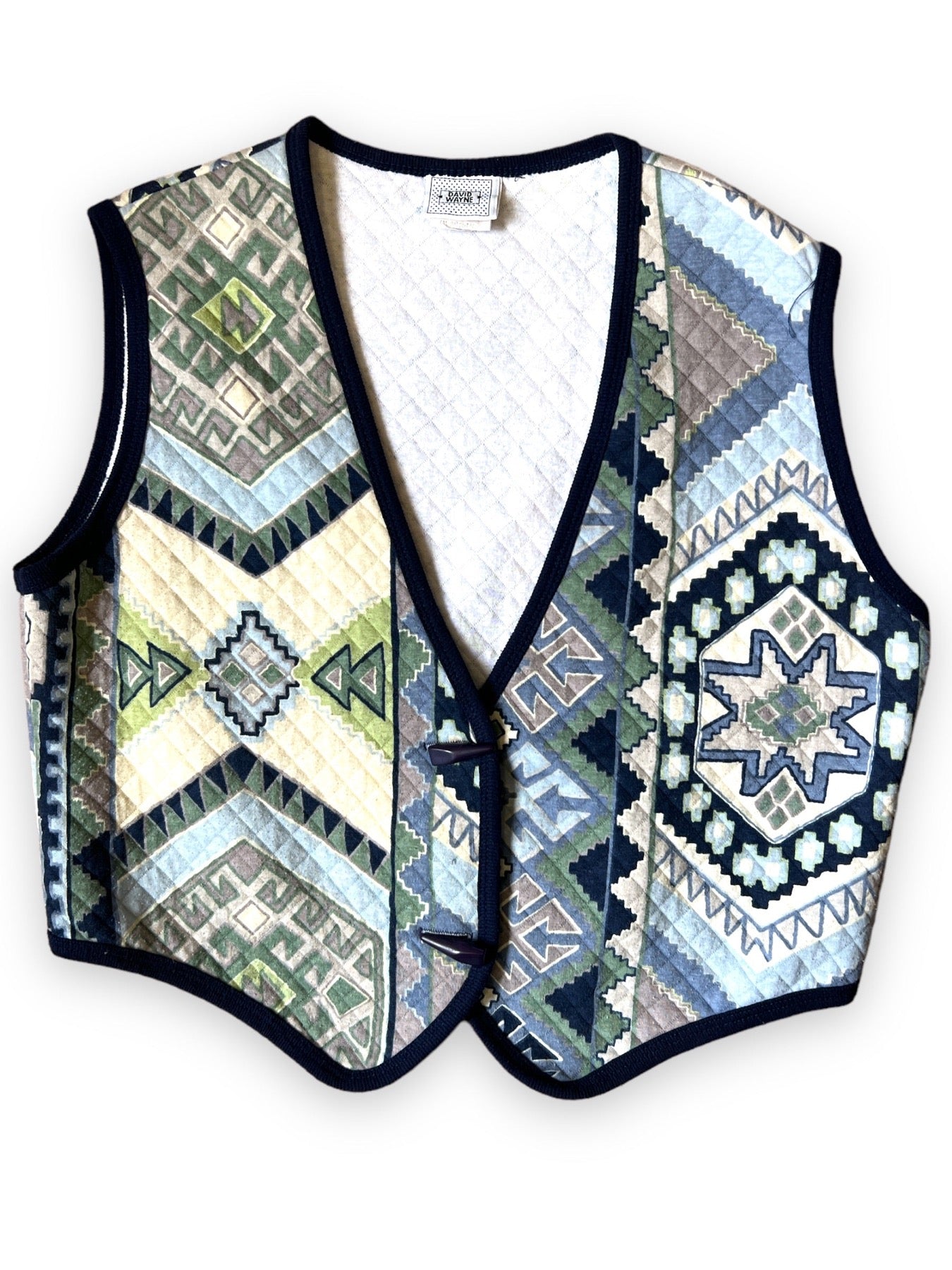 DAVID WAYNE SOUTHWESTERN PASTEL VESTS