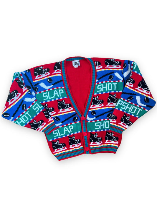 GROUND CONTROL SLAP SHOT HOCKEY CARDIGAN