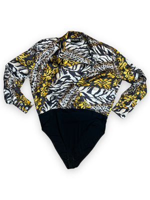 ESCADA ANIMAL PRINT BODYSUIT