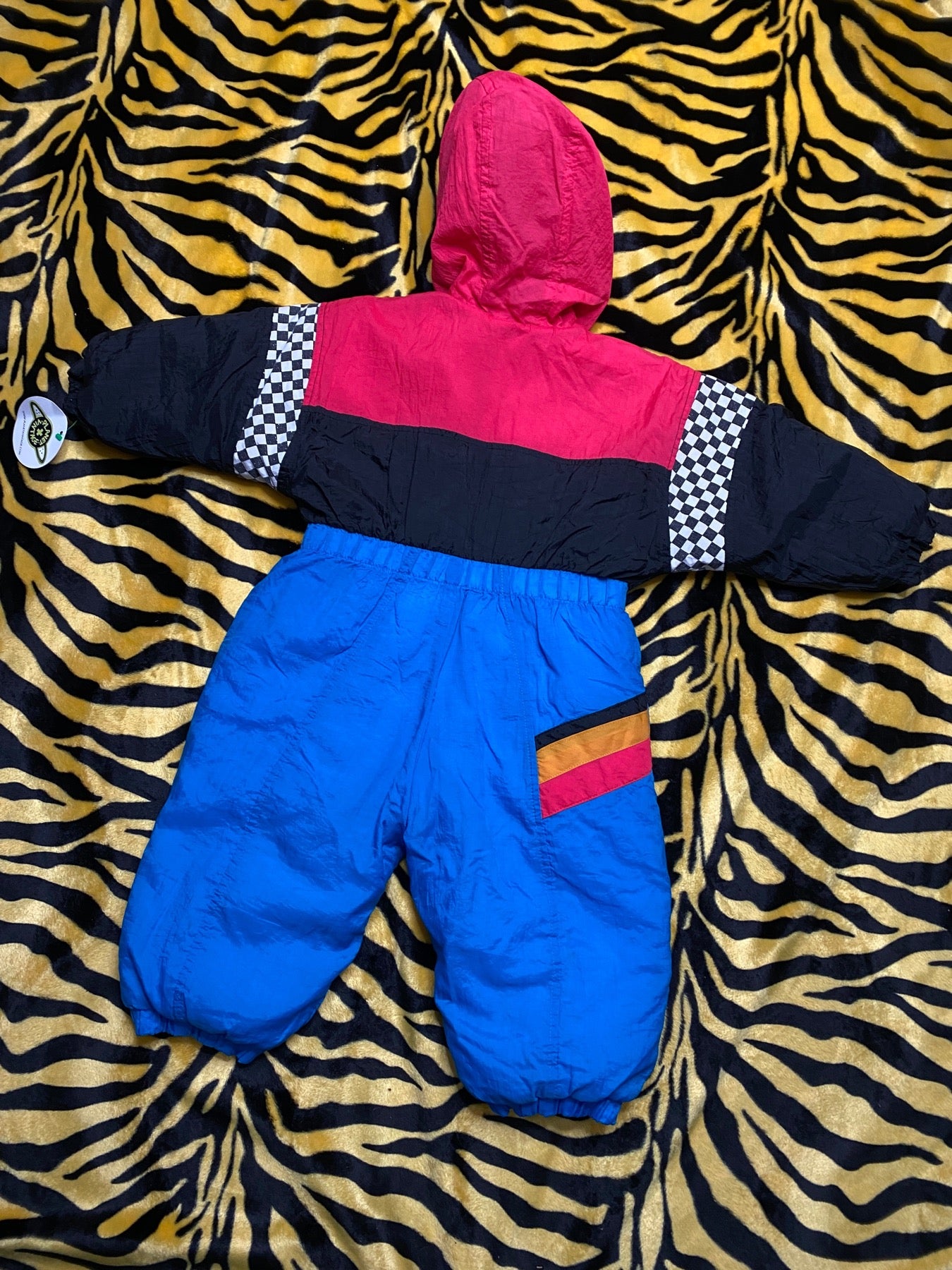 WEATHER TAMER KIDS COLOR BLOCK SNOWSUIT