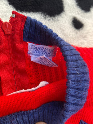CARRIAGE BOUTIQUE KIDS TRAIN SWEATER