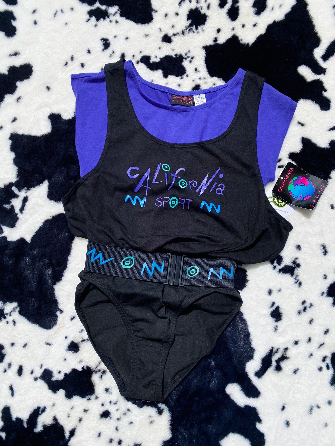 CALIFORNIA SPORT LAYERED LEOTARD