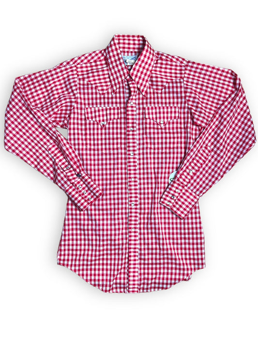 ROCKMOUNT RANCH WEAR RED GINGHAM SHIRT