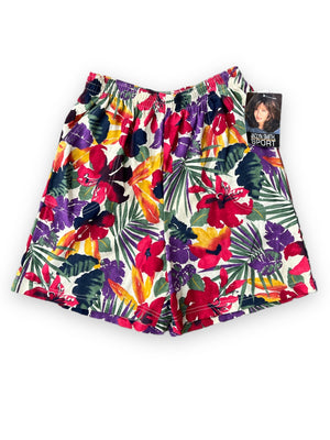 JACLYN SMITH SPORT FLORAL SHORTS SET