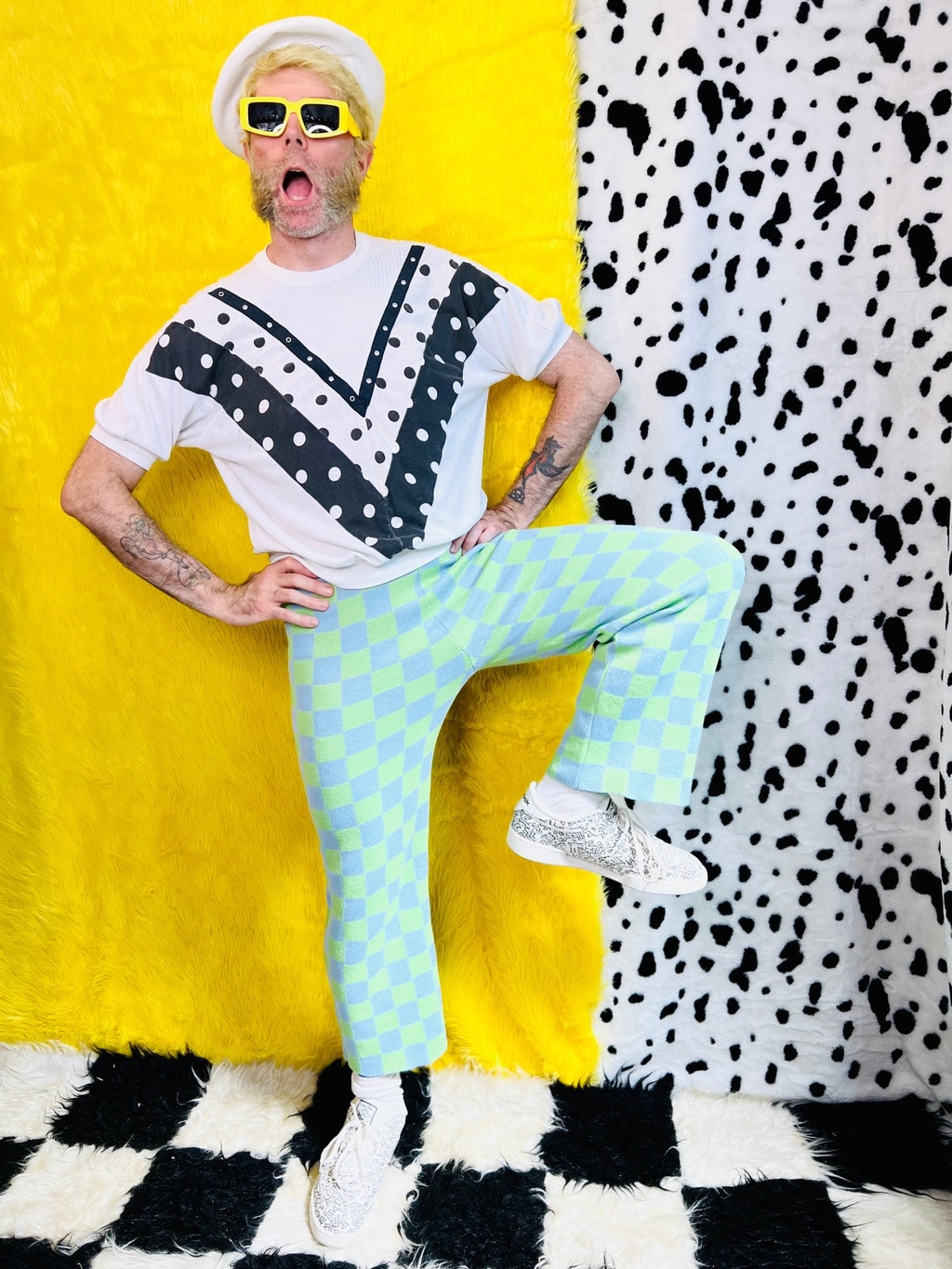 JUDY ANN POLKA DOT TEE