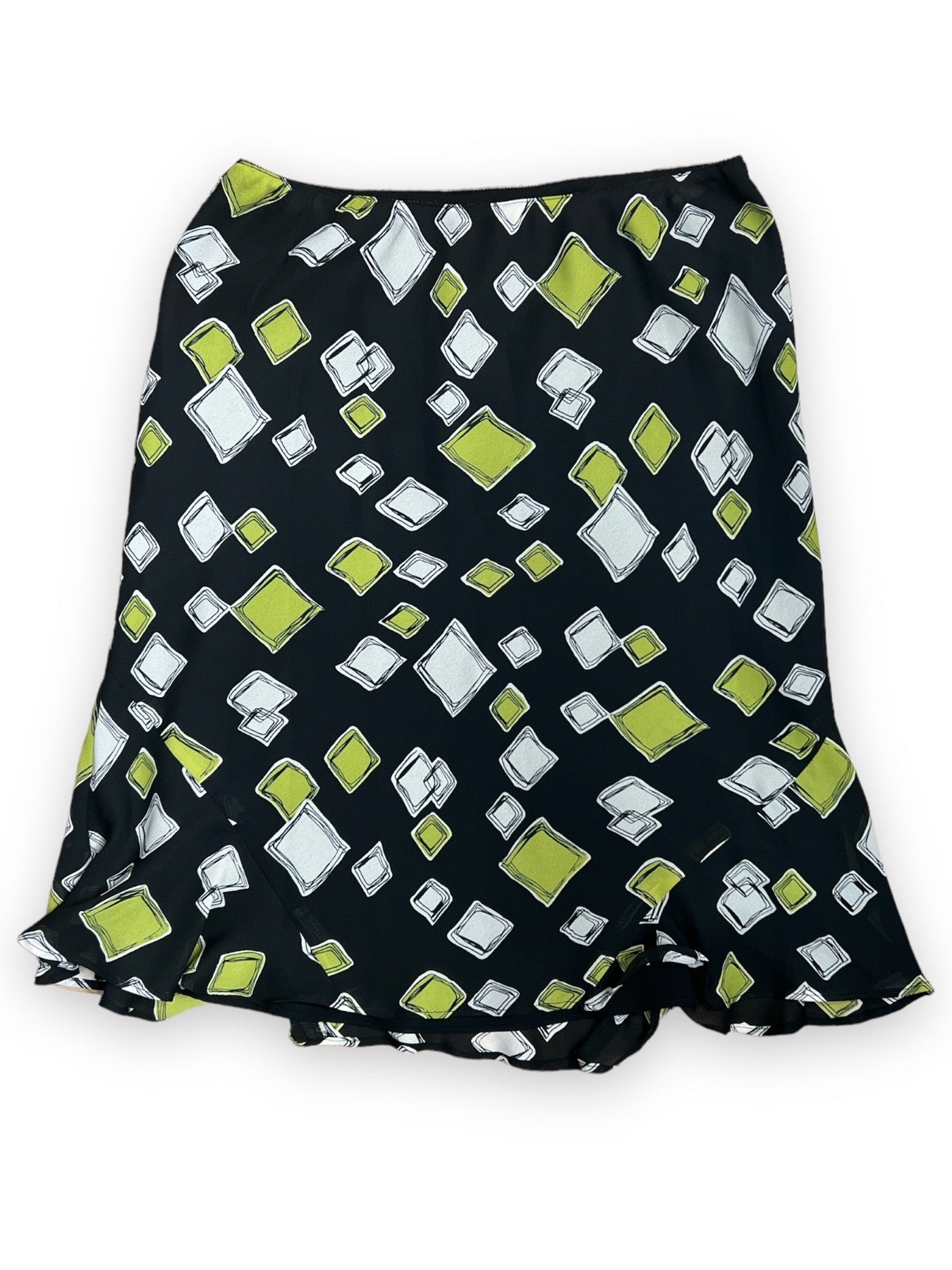 AXCESS Y2K SQUARE PRINT SKIRT