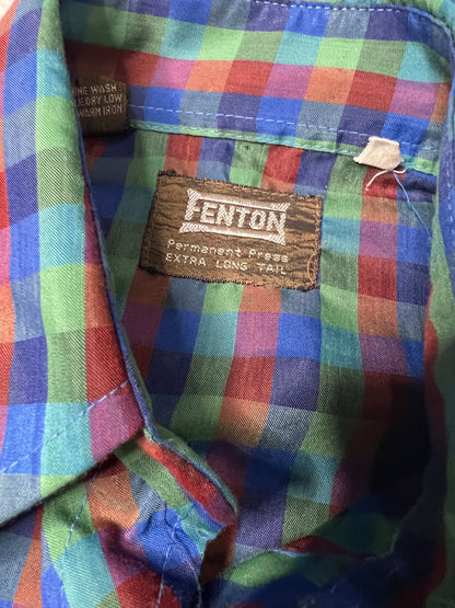 FENTON PLAID WESTERN SHIRT